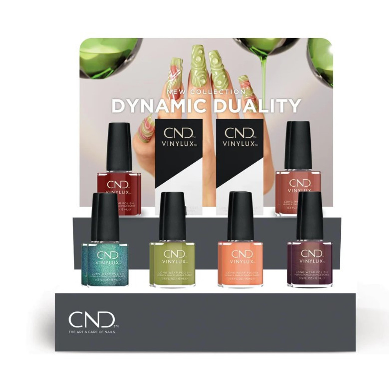 CND Vinylux Nail Polish Dynamic Duality Fall 2024 collection - 6 PC No Display