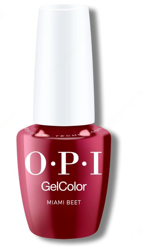 OPI GelColor Intelli-Gel Miami Beet GCB78 - 0.5 oz (15 mL)