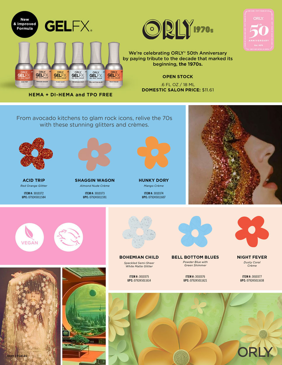 ORLY Gel FX Soak-Off Gel Bohemian Child - .6 fl oz / 18 ml