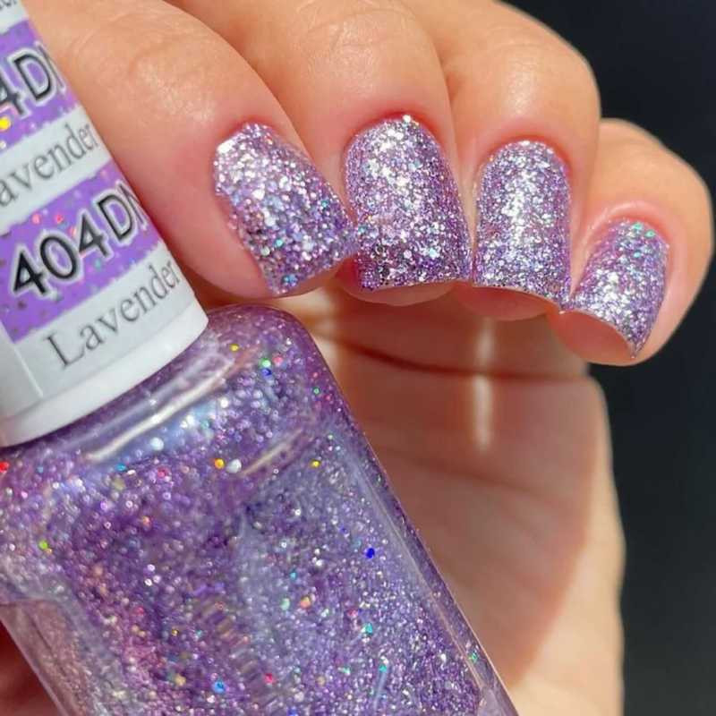 DND - Gel & Lacquer - Lavendar Daisy Star - #404