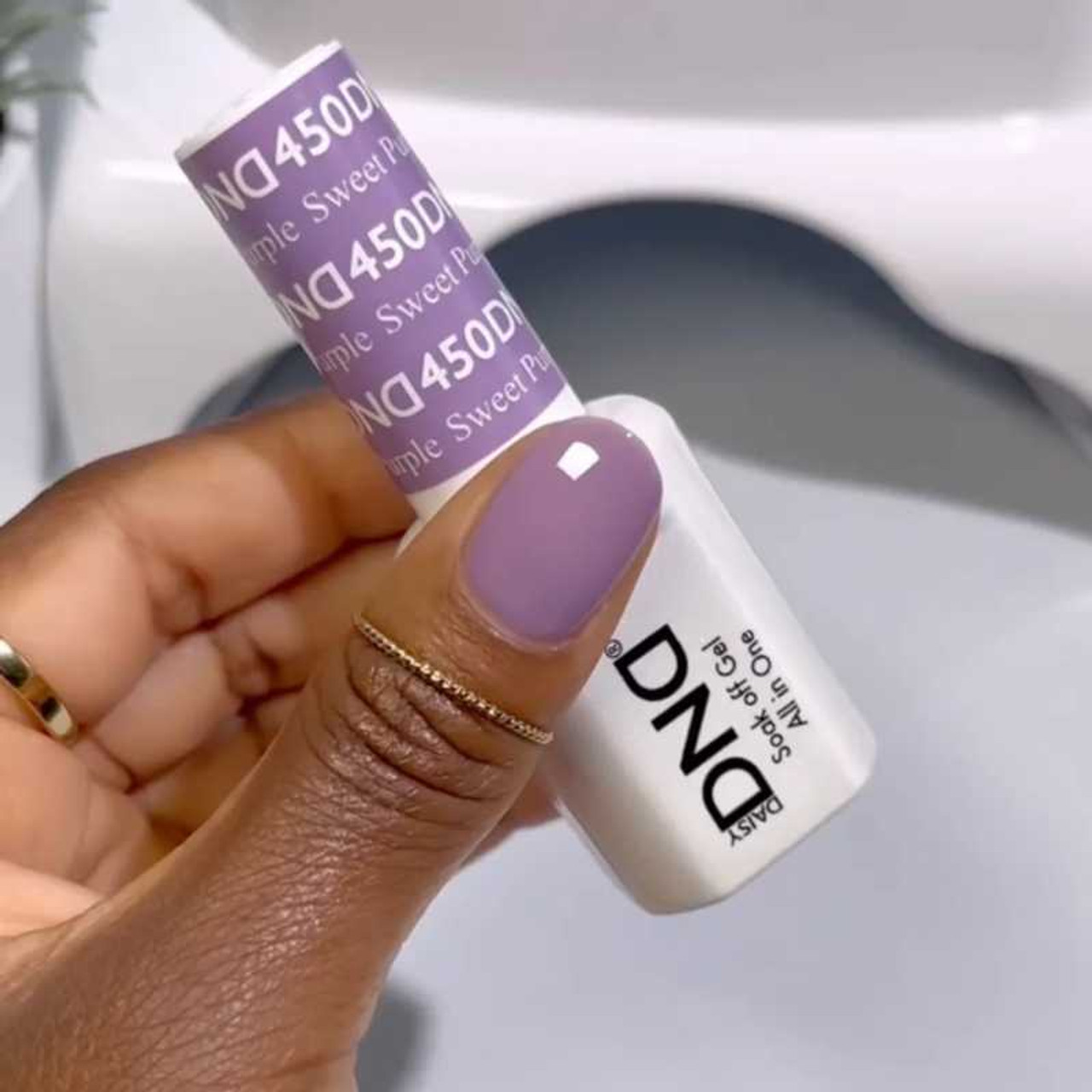 DND - Gel & Lacquer - Sweet Purple - #450