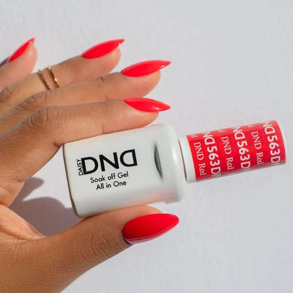 DND - Gel & Lacquer - Red - #563