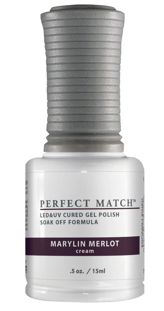 LeChat Perfect Match Gel Polish Marilyn Merlot - 0.5oz. (15ml)