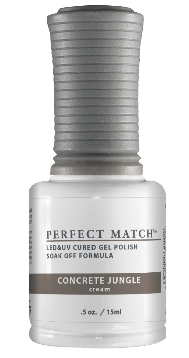 LeChat Perfect Match Gel Polish Concrete Jungle - 0.5oz. (15ml)
