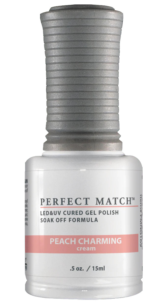 LeChat Perfect Match Gel Polish Peach Charming - 0.5oz. (15ml)