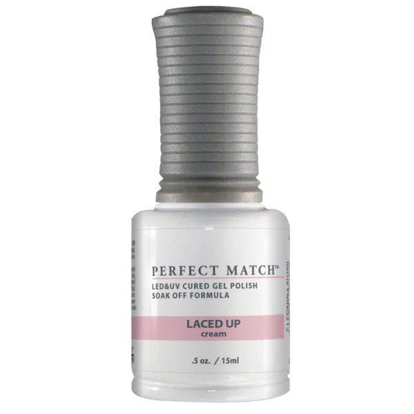 LeChat Perfect Match Gel Polish Laced Up - 0.5oz. (15ml)