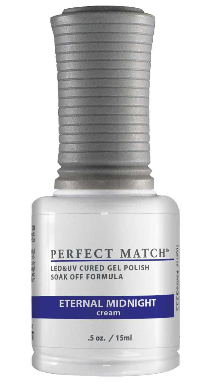 LeChat Perfect Match Gel Polish Eternal Midnight - 0.5oz. (15ml)