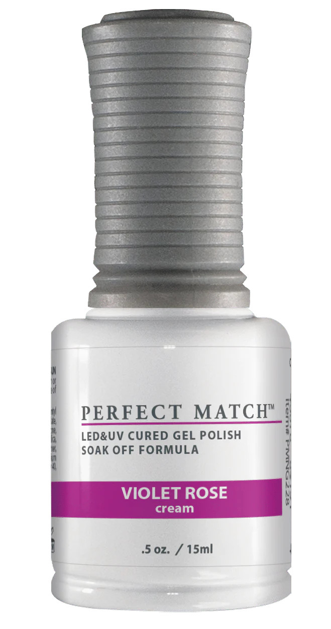 LeChat Perfect Match Gel Polish Violet Rose - 0.5oz. (15ml)