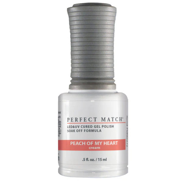 LeChat Perfect Match Gel Polish Peach of My Heart - 0.5oz. (15ml)