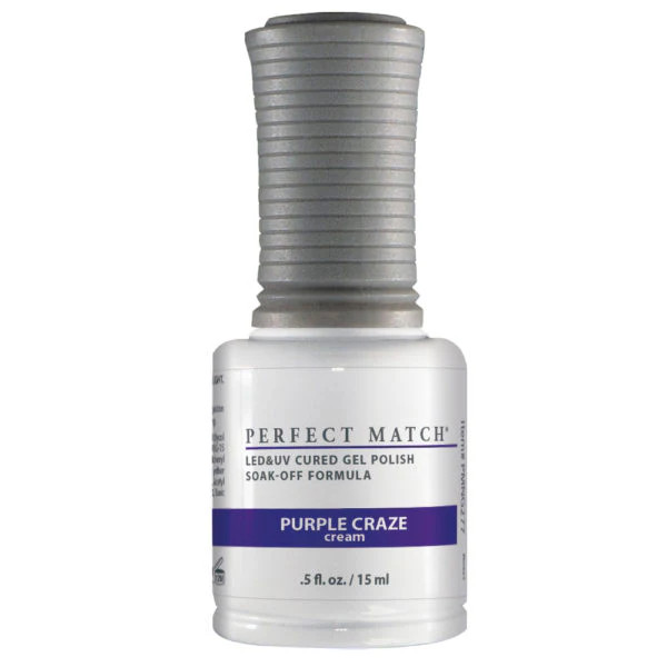 LeChat Perfect Match Gel Polish Purple Craze - 0.5oz. (15ml)
