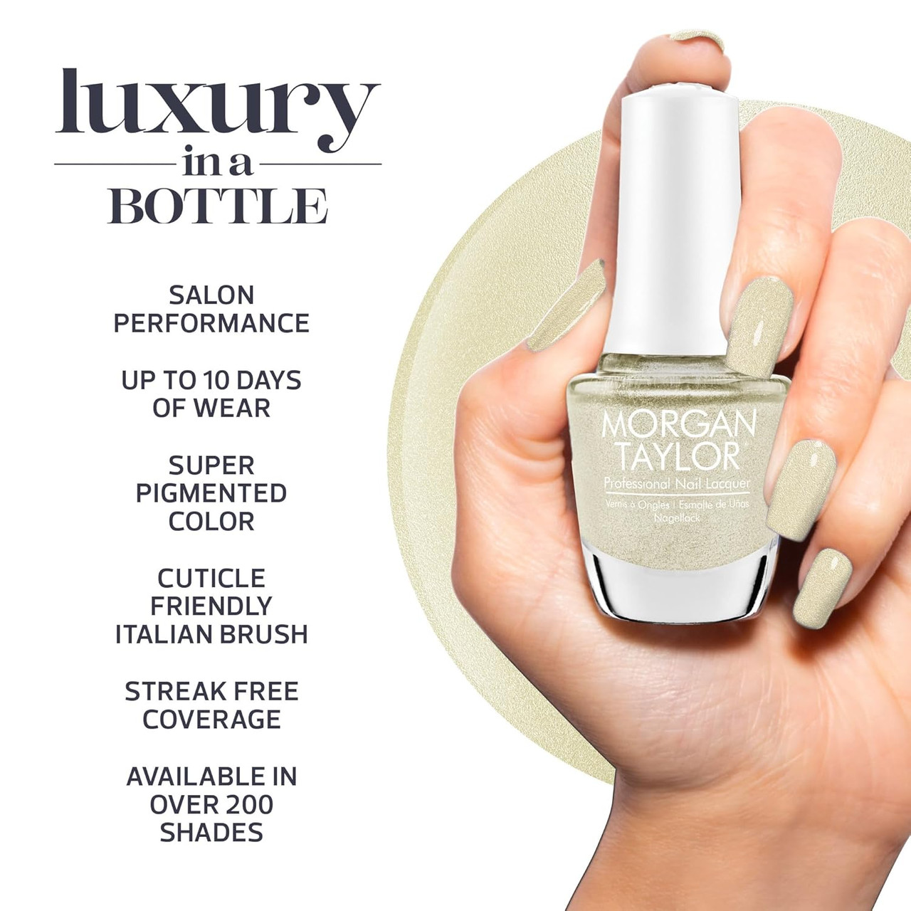 Morgan Taylor Nail Lacquer Catching Some Glaze - 0.5 fl oz