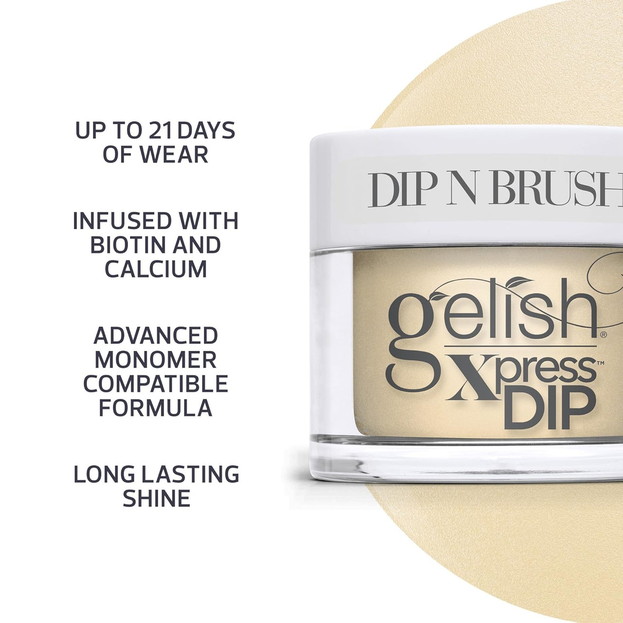 Gelish Xpress Dip Sunburst Your Bubble - 1.5 oz / 43 g