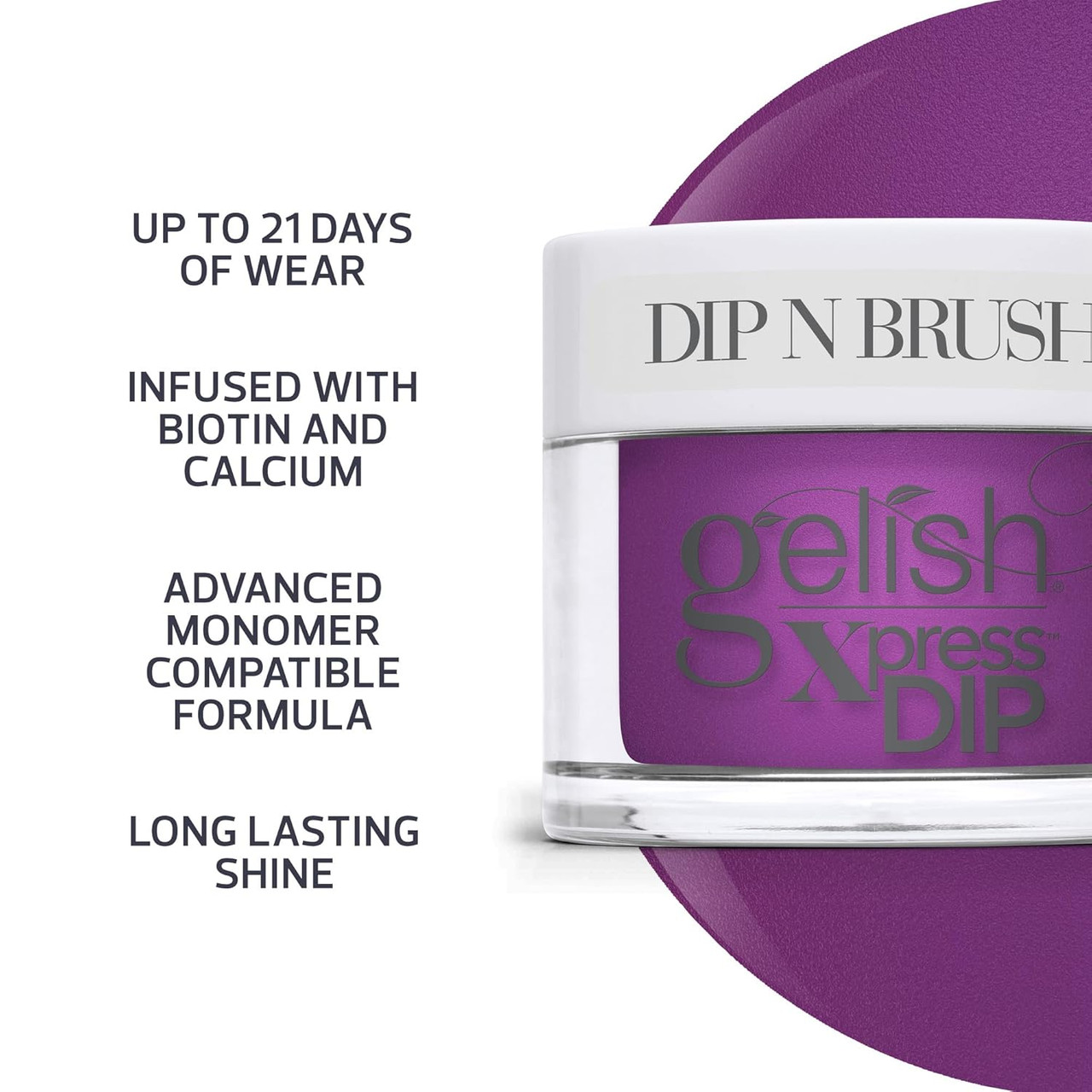 Gelish Xpress Dip Berrylicious Bliss - 1.5 oz / 43 g