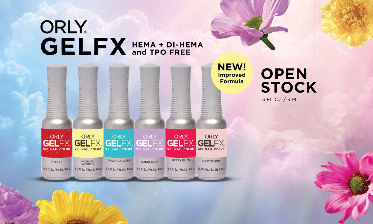 ORLY GelFX HEMA & TPO-Free Moments of Bliss Spring 2026 Collection