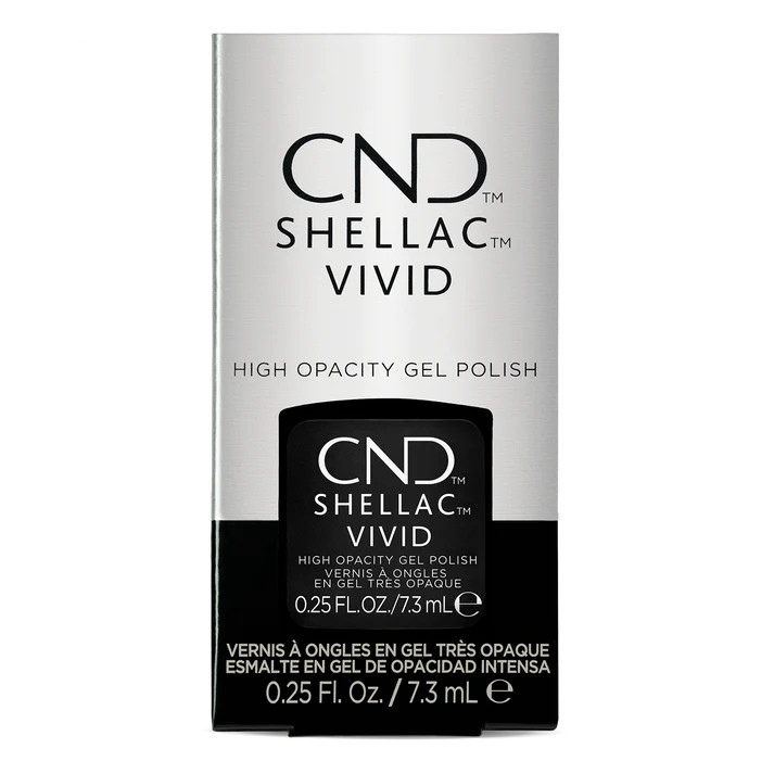 CND SHELLAC VIVID Black Tuxedo - 0.25 fl. oz. / 7.3mL