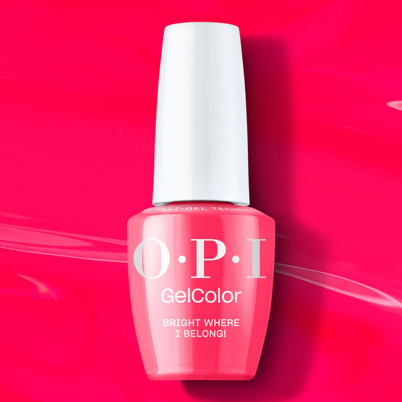 OPI GelColor Intelli-Gel Bright Where I Belong! GCS080 - 0.5 oz (15 mL)