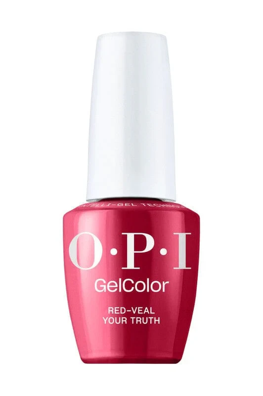 OPI GelColor Intelli-Gel Red-veal Your Truth GCF007 - 0.5 oz (15 mL)