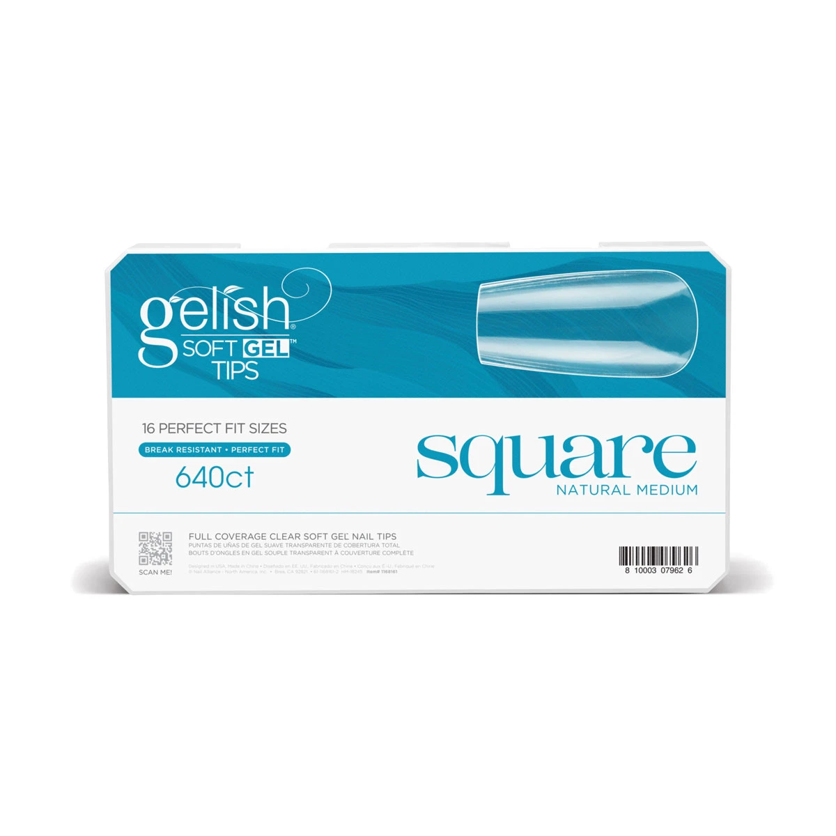 Gelish Soft Gel Tips 640 CT - 50% OFF