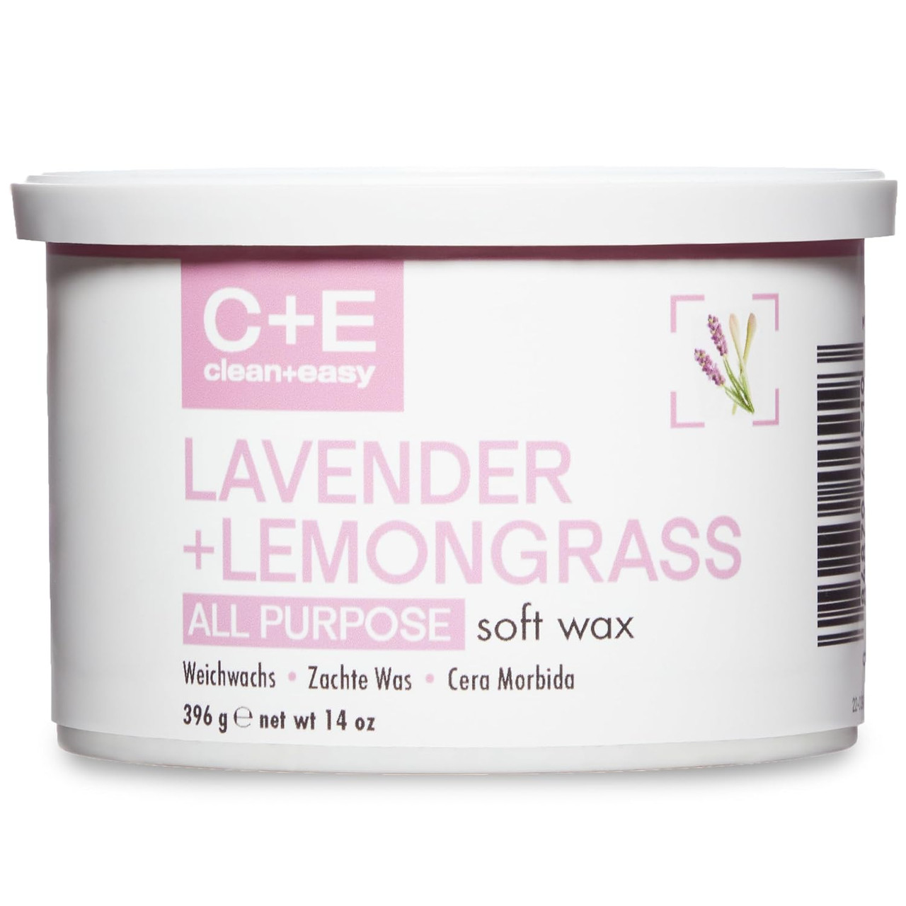 Clean + Easy Lavender + Lemongrass All Purpose Soft Wax - 14 oz