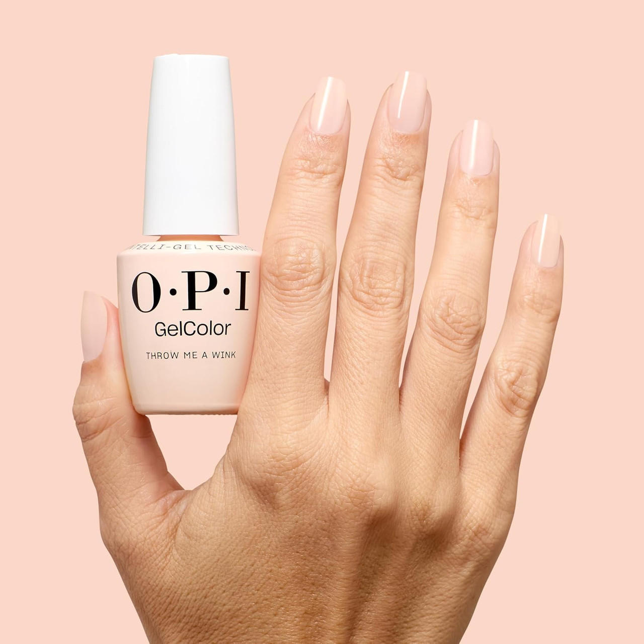 OPI GelColor Intelli-Gel Throw Me a Wink GCF044 - 0.5 oz (15 mL)
