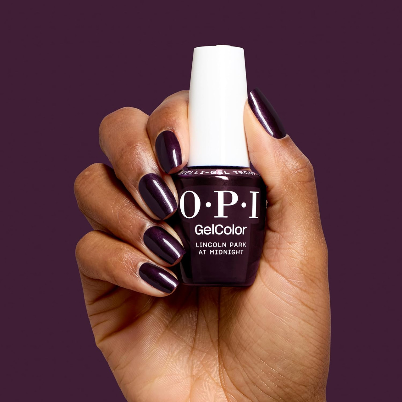 OPI GelColor Intelli-Gel Lincoln Park at Midnight GCF046 - 0.5 oz (15 mL)