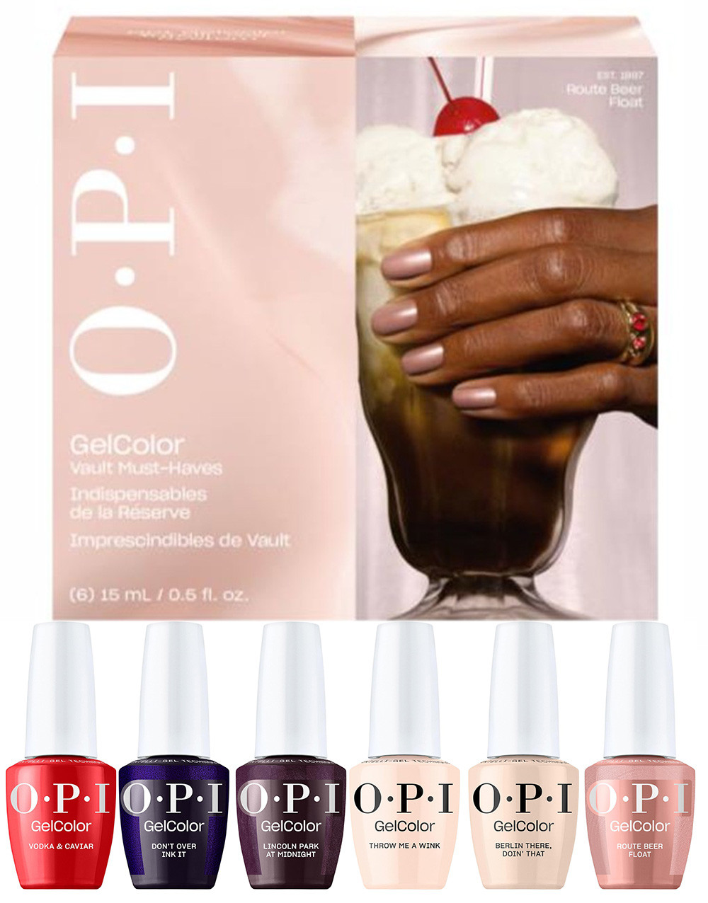 OPI GelColor Intelli-Gel OPI's Most Requested Fall 2026 Collection 6PC ADD-ON Kit #2