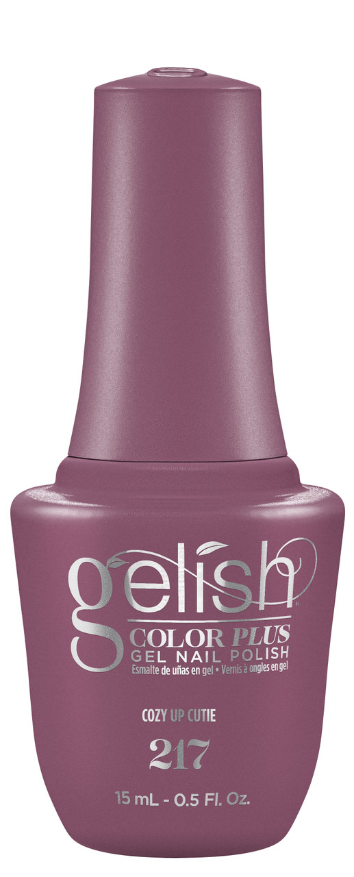 Gelish Color Plus Gel Nail Polish Cozy Up Cutie - 0.5 fl oz