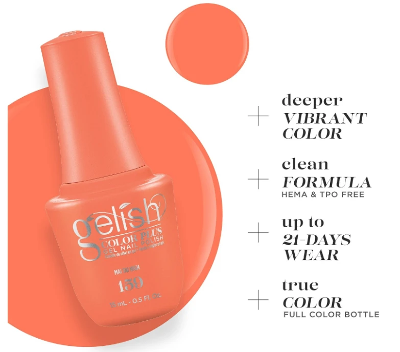 Gelish Color Plus Gel Nail Polish Mai Tai High - 0.5 fl oz
