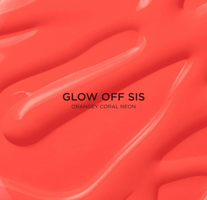 Gelish Color Plus Gel Nail Polish Glow Off Sis - 0.5 fl oz