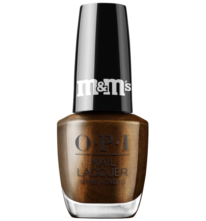 OPI x M&M'S Nail Lacquer Peanut Butter Me Up HRT07 - .5 oz fl