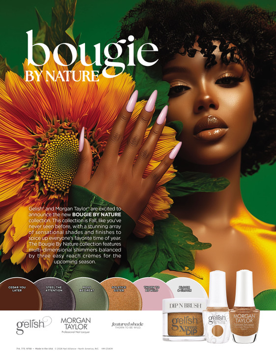 EMBRACE YOUR DECADENT SIDE WITH THE BOUGIE BY NATURE  COLLECTION FROM GELISH & MORGAN TAYLOR! 