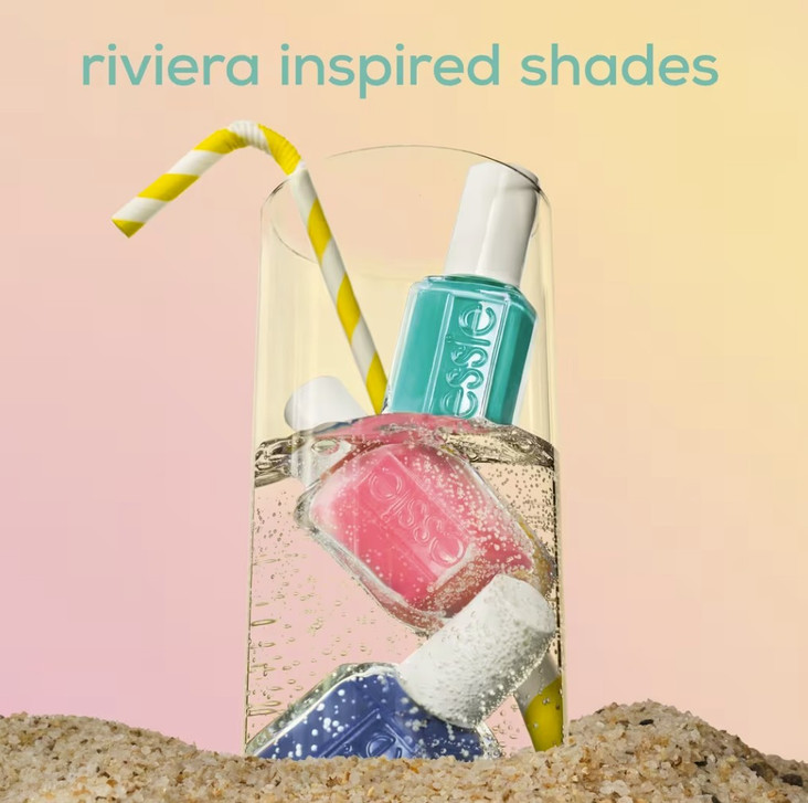 Essie Nail Polish Summer Trend 2025 Riviera Rush Collection