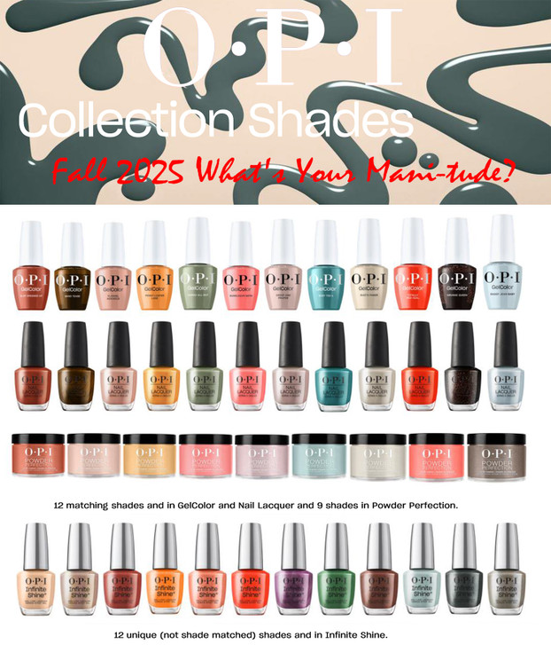 OPI Fall 2025 What's Your Mani-tude?