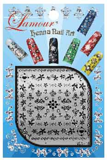 Lamour Henna Nail Art - Nsa18