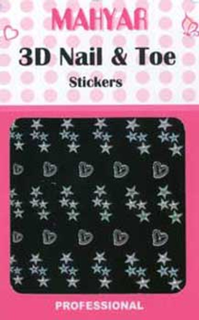 3D Nail & Toe Stickers - CDN11