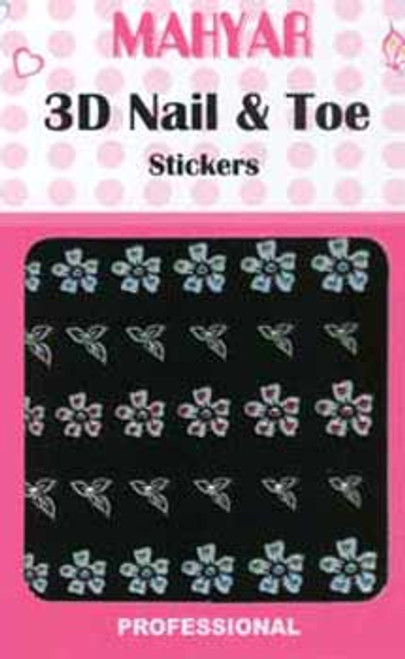 3D Nail & Toe Stickers - CDN12