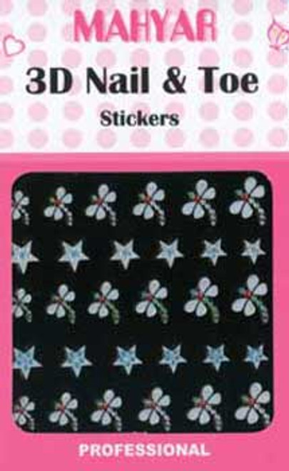 3D Nail & Toe Stickers - CDN30