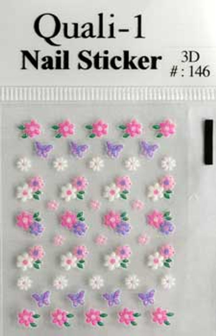 3-D Nail Sticker Decal - 146