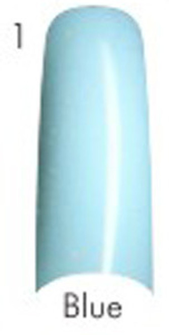 Lamour Color Nail Tips: Blue - 110ct