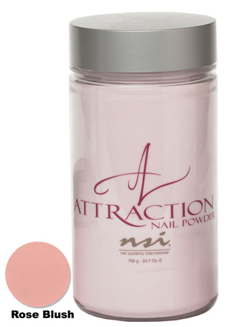 NSI Attraction Nail Powder Rose Blush - 700 g (24.7 Oz)