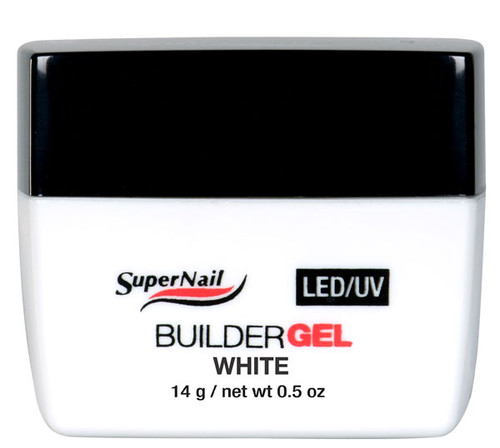 SuperNail LED/UV Builder Gel White 14g / 0.5oz