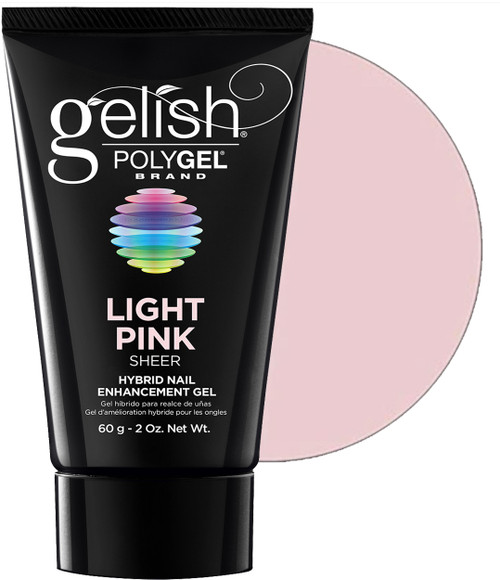 Gelish POLYGEL Nail Enhancement Light Pink - 2 oz / 60 g