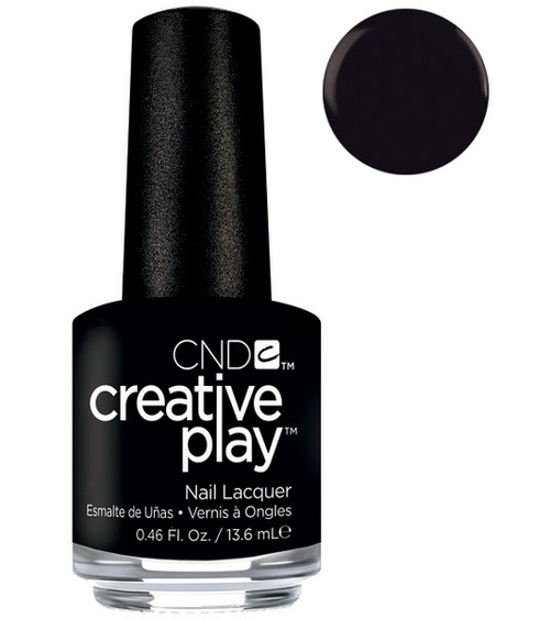 CND Creative Play Nail Polish Black & Forth - .46 Oz / 13 mL