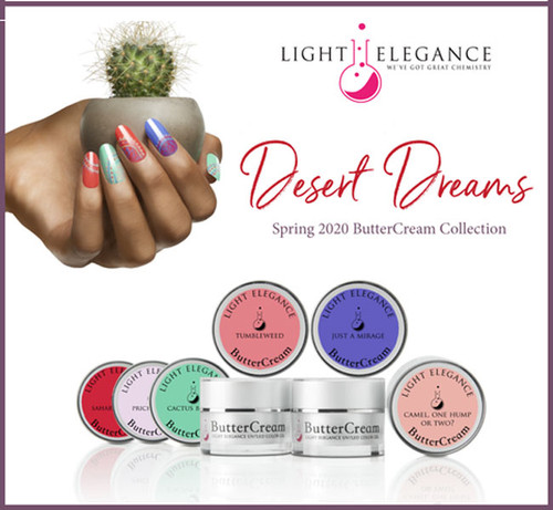 Light Elegance ButterCream Desert Dreams Collection - Six 5 ml Color Gels