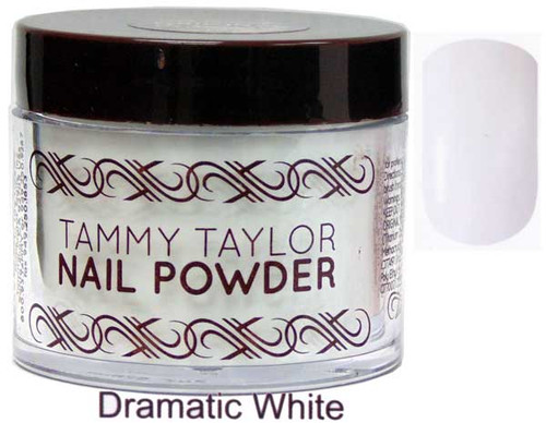 Tammy Taylor Dramatic White Nail Powder S-SET - 1.5oz