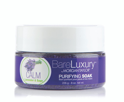 Morgan Taylor Bare Luxury Calm Lavender & Sage Soak - 226 g / 8 oz