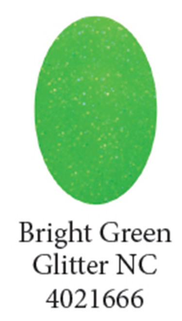 U2 Bright Acrylics Color Powder - Bright Green Glitter NC