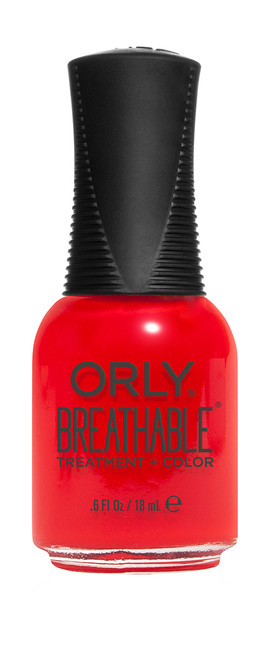 Orly Breathable Treatment + Color Cherry Bomb - 0.6 oz