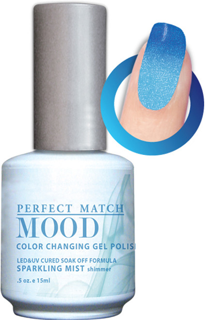 LeChat Perfect Match Mood Gel Polish Sparkling Mist - .5oz LeChat Perfect Match Mood Gel Polish Sparkling Mist - .5oz