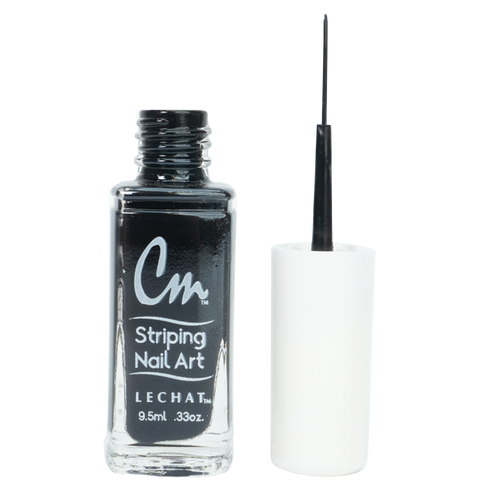 LeChat Cm Striping Nail Art - Black